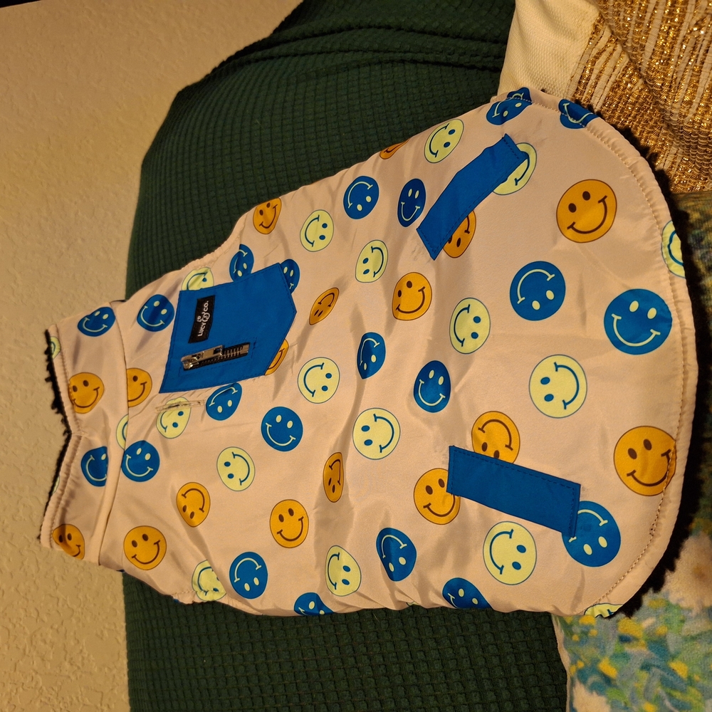 Smiley Face Dog Jacket